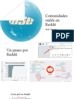 Ponencia Comunidades Onlife en Reddit