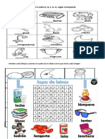 Actividades Con La Letra L
