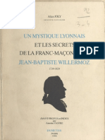 Un Mystique Lyonnais Et Les Secrets de La Franc-Maçonnerie (Alice Joly (Joly, Alice) )