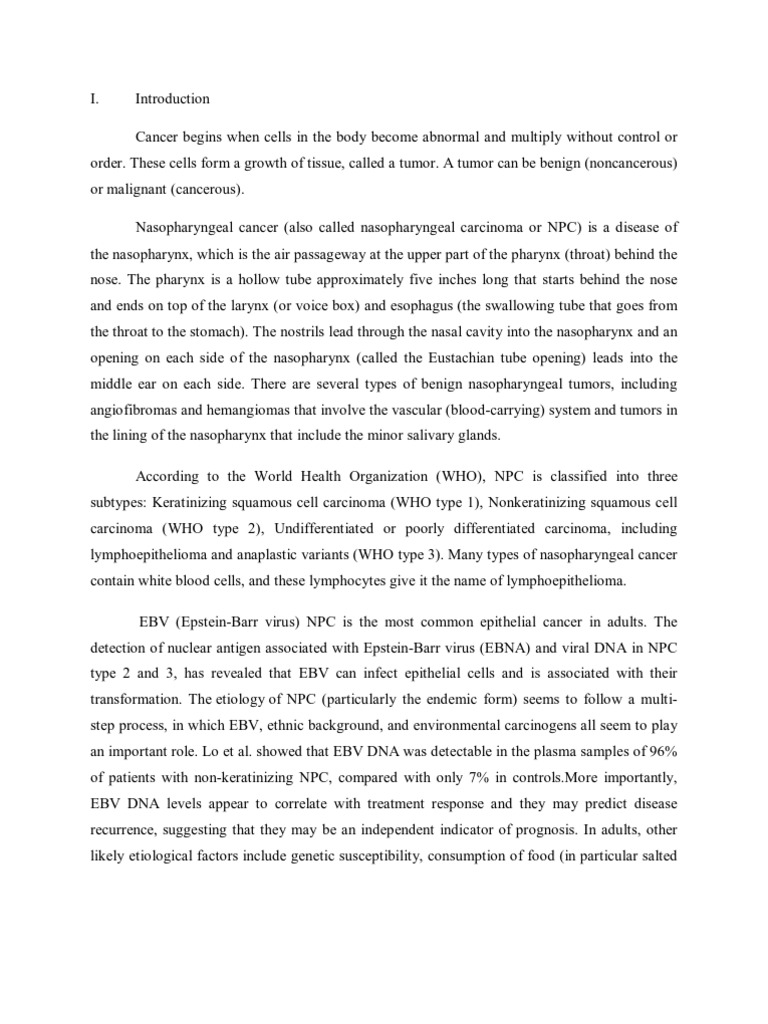 Cancer Case Study Diseases And Disorders Medicine