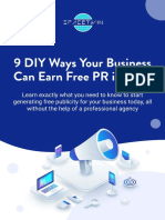 9 DIY Ways Your Business Can Earn Free PR in 2021