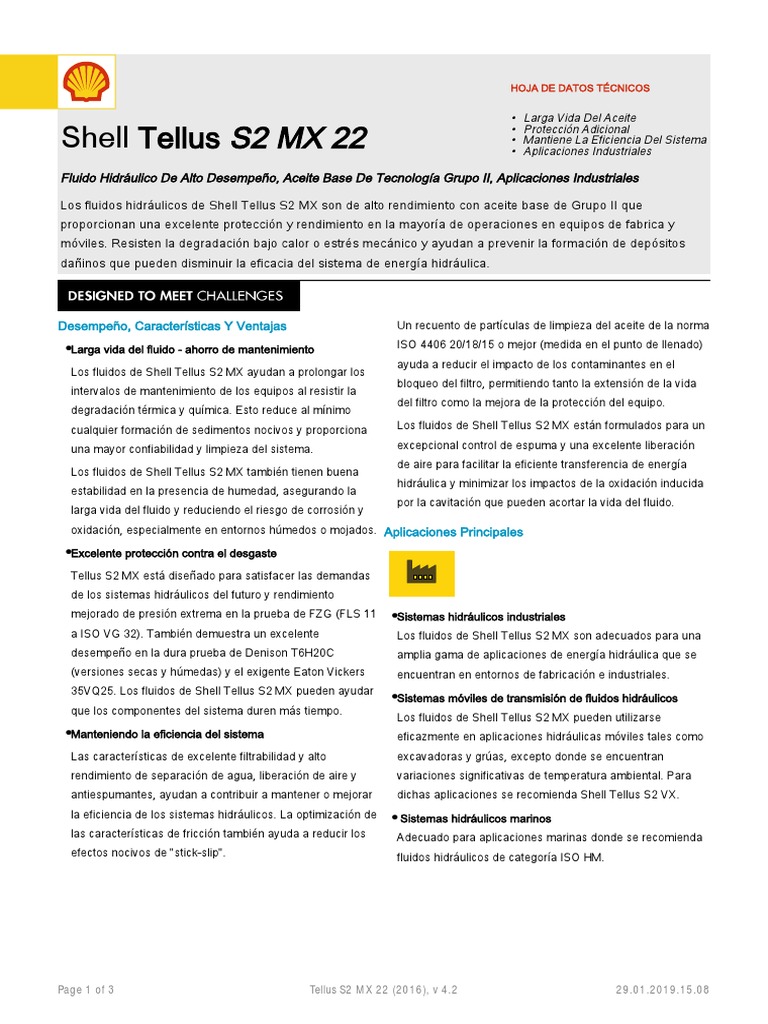 Tellus S2 MX 22 | PDF | Ingeniería Química | Física Aplicada e ...