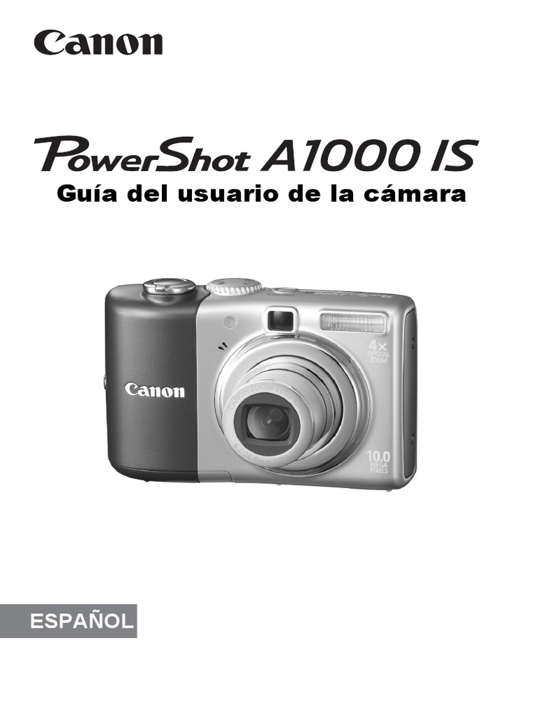 Canon PowerShot A1000 Is Digital Camera | PDF | Flash (fotografía ...