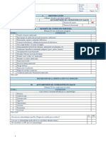 Formato de Reporte de Condiciones de Trabajo y de Salud Por Parte de Los Trabajadores