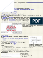 Electricity and Magnetism