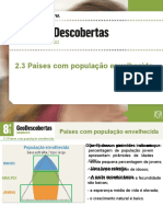 Países com população envelhecida