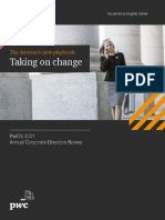 PWC 2021 Annual Corporate Directors Survey