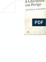 Todorov A Literatura em Perigo