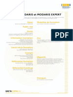 Lectra Modaris Et Modaris Expert: Dates Public Visé Durée Modalités de Formation