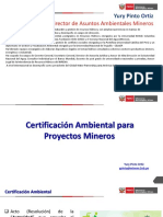 Sesión 8 - Exposicion Instrumentos de Gestion Ambiental en Mineria - Yury Pinto