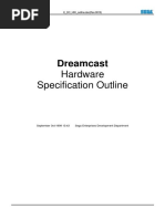 Dreamcast Hardware Specification Outline