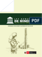 Ley General de Mineria - Español