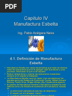 SP2 CAPITULO IV La Manufactura Esbelta