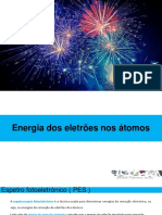 Energia dos eletrões nos átomos por espetroscopia fotoeletrónica (PES