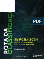 Rota Classificação EsPCEx 2024