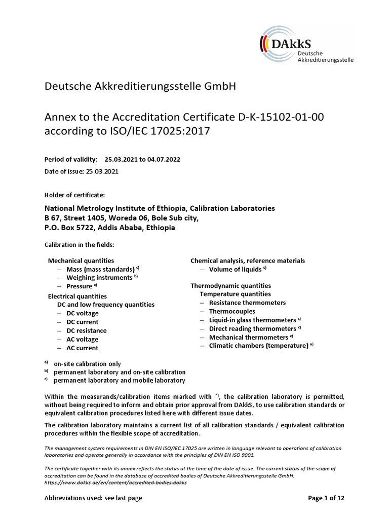 Nmie scope of calibration d k 15102 01 00e pdf calibration