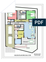 SD2 Chambre 2 Chambre 3: Vue en Plan RDC Ech:1/100