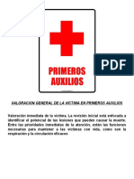 Primeros Auxilios