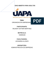 Tarea 6 Administracion de Empresas