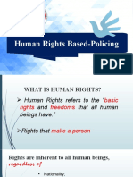 Human Rights Based Policing