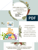 Desarrollo Del Concepto Responsabilidad Social