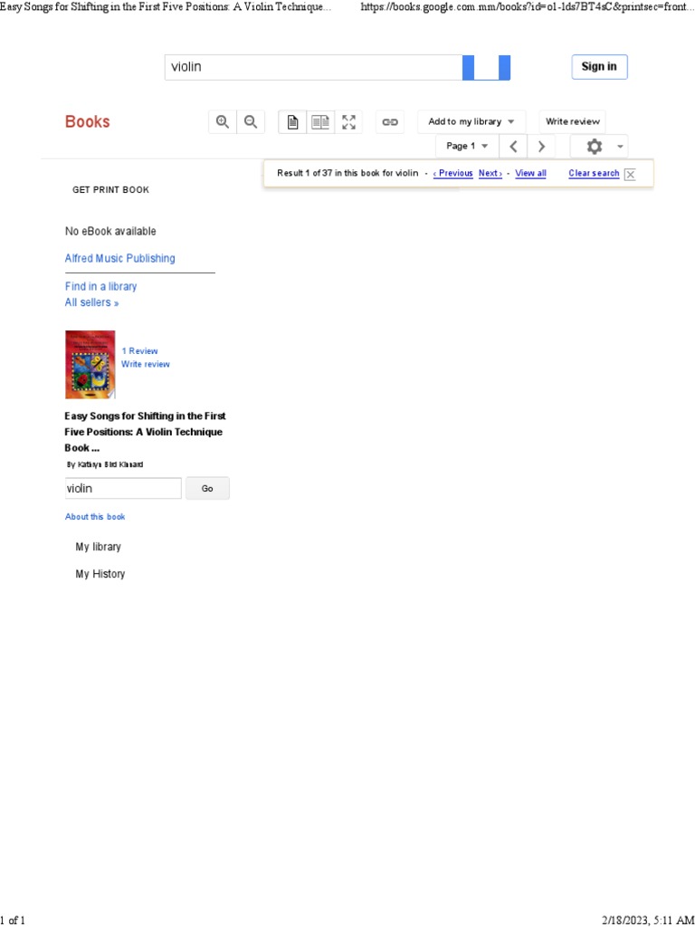 Easy Songs For Shifting In The First Five Positions A Violin Technique