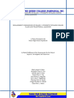 Engagement Comparison of Grade 12 Students Towards Online Class and Traditional Learning Group 2 Final Manuscript