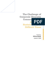 Corporate Diversity White Paper