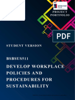 BSBSUS511 Project Portfolio