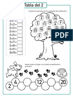 Cuadernillo Tablas de Multiplicar