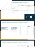 Assessing The Skill Level of Grade 12 Ict Animation Students