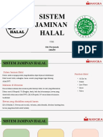Sistem Jaminan Halal - Siti Nurjanah