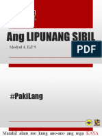 Modyul 4 Ang LIPUNANG SIBIL