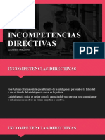 Incompetencias Directivas