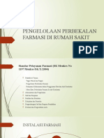 Pengelolaan Perbekalan Farmasi Di Rumah Sakit