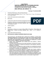 Curia Agenda Mes Abril 2022