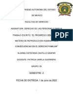 2p Trabajo El Progreso Científico en Materia de Reproducción Humana