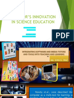 Instructors Innovation in Science Education