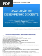 Avaliação do Desempenho Docente 