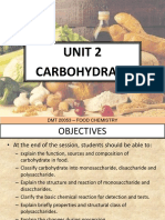 Unit 2 - Carbohydrate