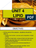 UNIT 4 - LIPID (New)