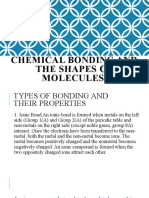 3 Chemical Bonding and The Shapes of Molecules