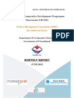 01 PMC Fisheries - Monthly Work Completion Report - June 2022 - Cover Page