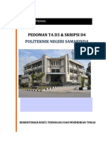 Pedoman Penulisan TA D3 Dan D4