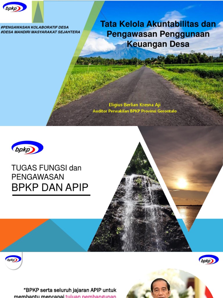 Literasi Keuangan Kepala Desa Pengawasan Keuangan