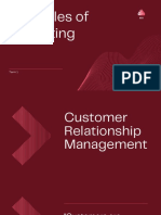 Principles of Marketing - Customer Relationship Management