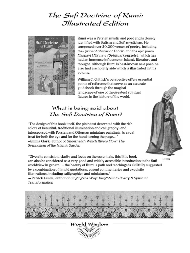Rumi's Sufi Doctrine Illustrated Guide | PDF | Rumi | Sufism