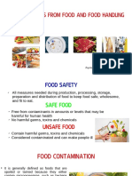 Contaminants From Food and Food Handling