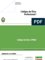 Códigos de Ética Profesional I