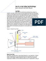 Advances in Xray Tube Technology